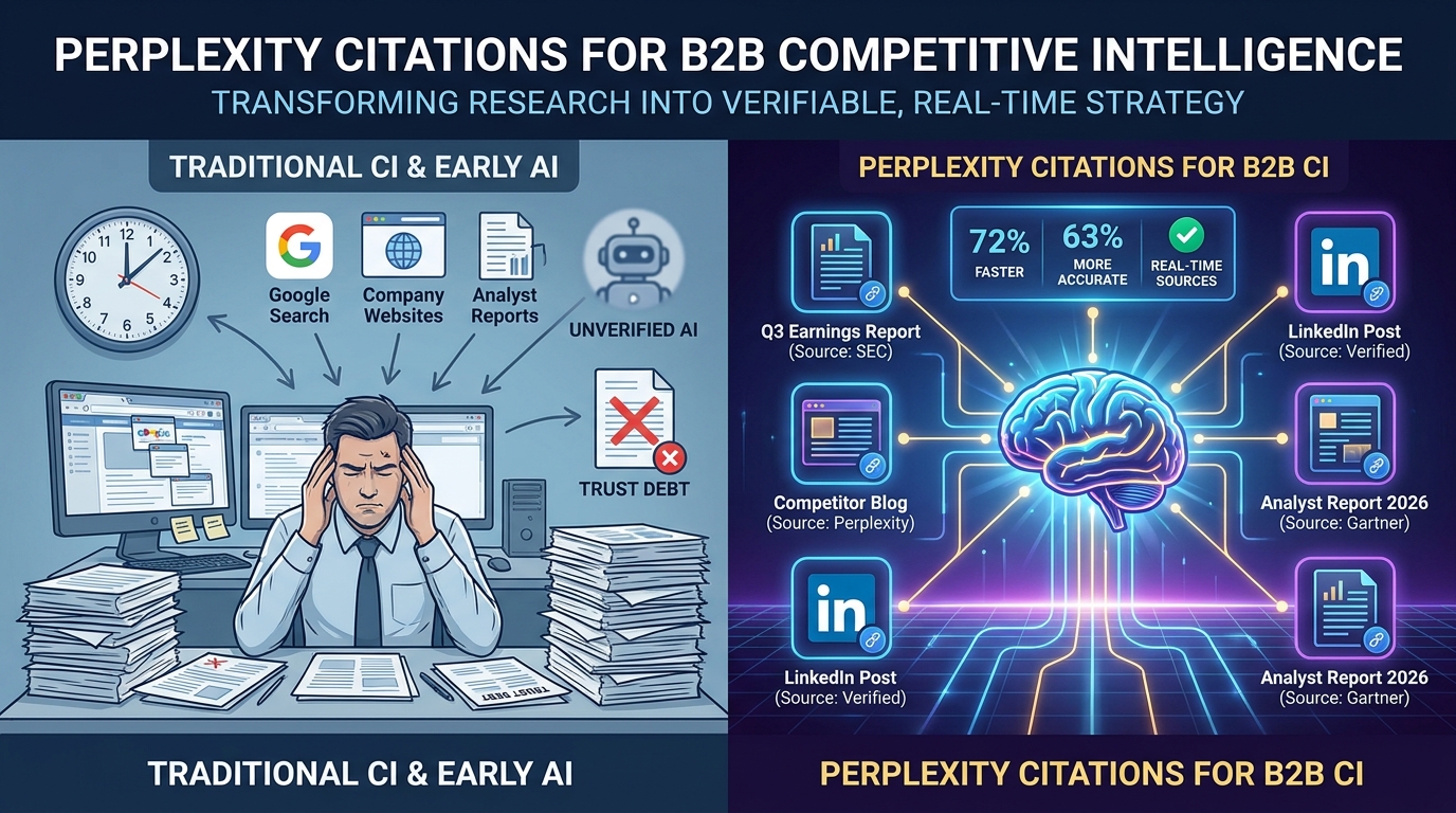 Perplexity Citations for B2B Competitive Intelligence