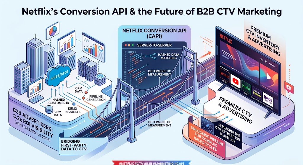 Netflix’s Conversion API & the Future of B2B CTV Marketing