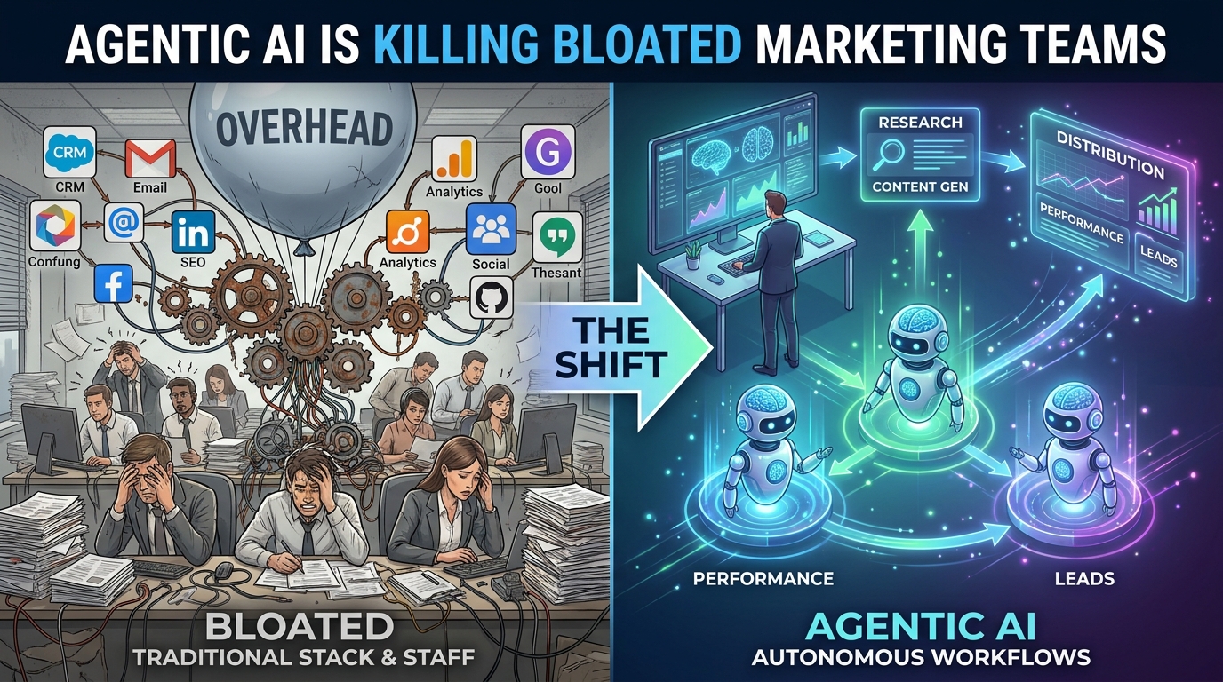 Agentic AI Is Killing Bloated Marketing Teams