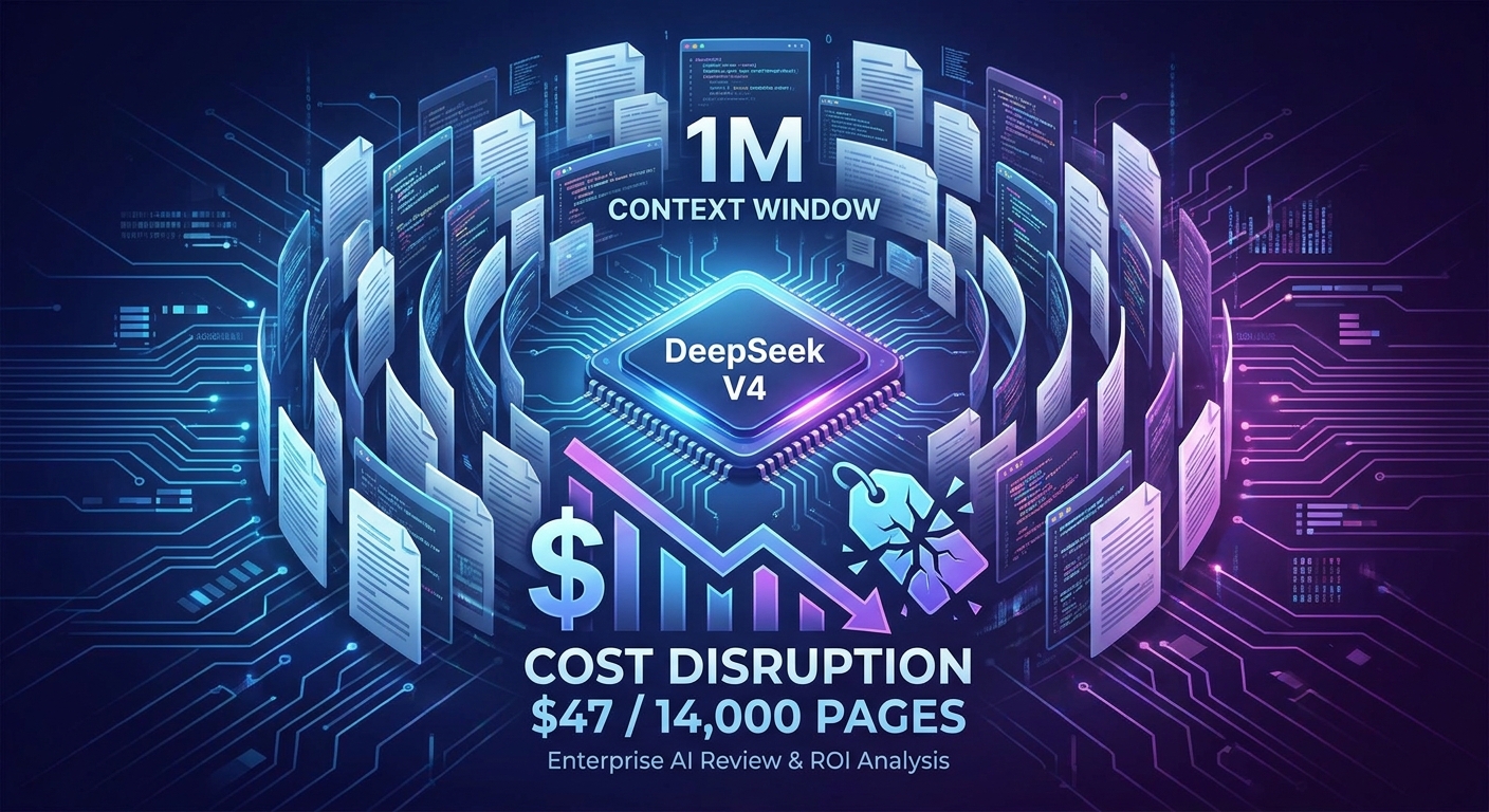 DeepSeek V4 Review: 1M Context Window Cost Disruption
