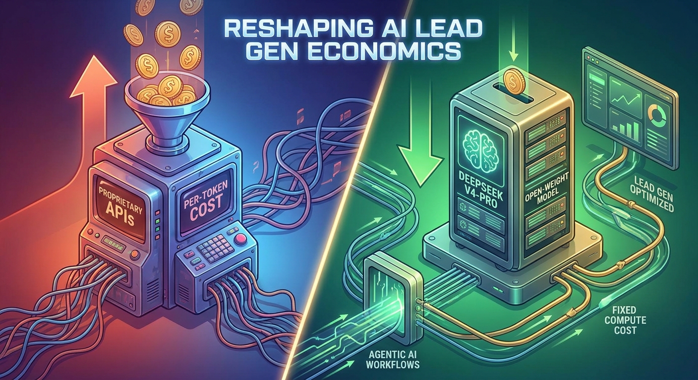 How DeepSeek V4-Pro Is Reshaping AI Lead Gen Economics