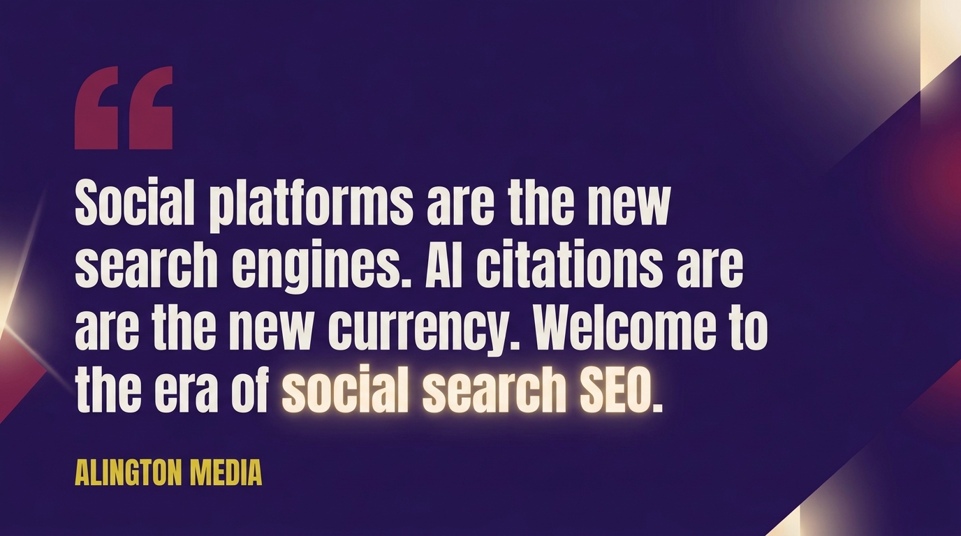 Social Search & AI Citations: The New SEO Playbook for 2026