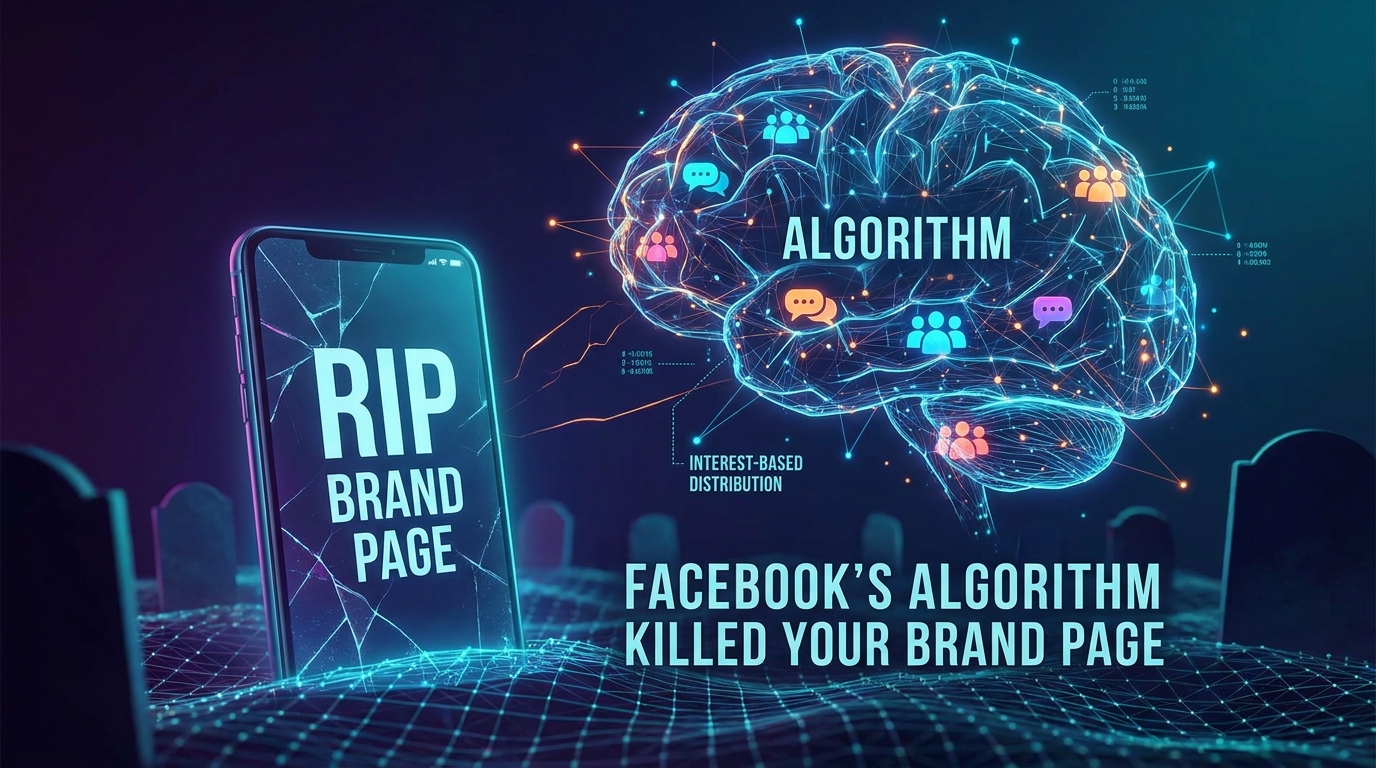 Facebook’s Algorithm Killed Your Brand Page. Here’s Why.