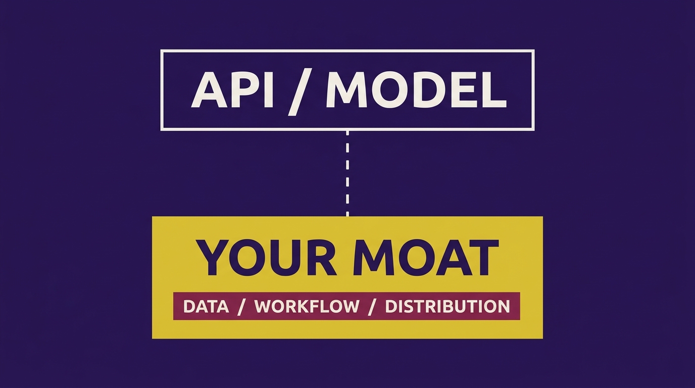 The Wrapper Moat: What Actually Makes Your AI Tool Defensible